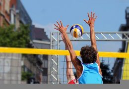 Lentopallon lämmittelyharjoitukset