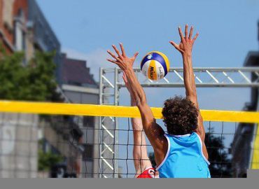 Lentopallon lämmittelyharjoitukset